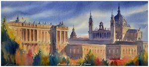 Palacio Real y la Almudena
