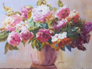 Canasto con Flores